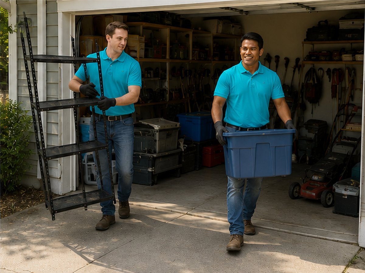 Fast Junk Removal crew in action