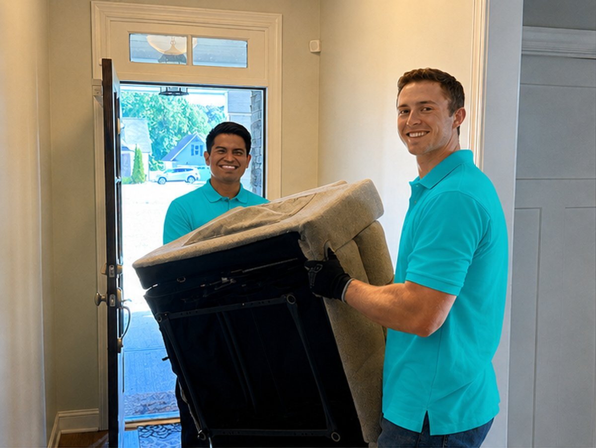Fast Junk Removal crew in action